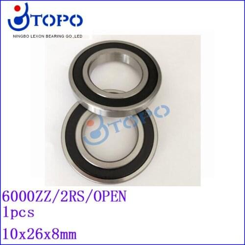 10*26*8mm Deep Groove Ball Bearings6000 ZZ/2RS/OPEN