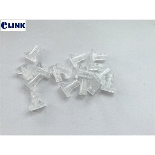 1000pcs SC dust cap for SC adapter transparent SM MM APC dust caps for SC connector factory supply ELINK