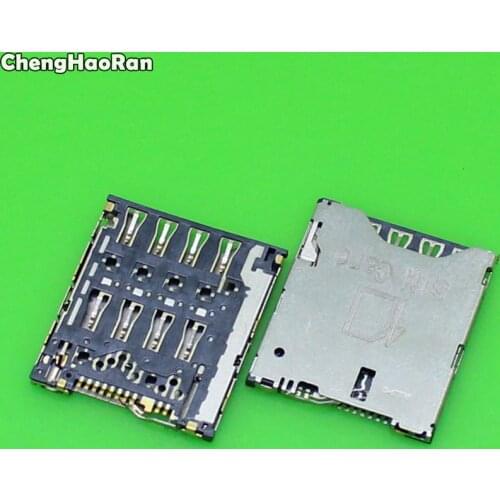 ChengHaoRan 2pcs SIM card reader slot holder socket Connector for Alcatel Idol 2 mini S 6036y/ X one touch OT-6040 Mobile phone