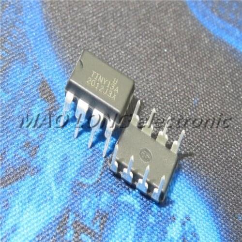 5PCS/LOT ATTINY13A-PU DIP-8 ATTINY13 ATTINY13-PU DIP8 ATTINY13A ATTINY13 13A-PU ATTINY13V-10PU In Stock new original