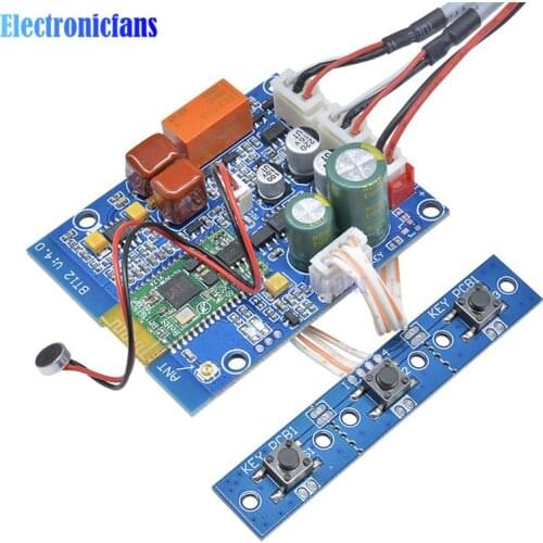 Diymore CSR8645 CSR 4.0 Bluetooth Audio Receiver Music APT-X Stereo Wireless Board Module For Amplifer Audio Speaker DIY Kit