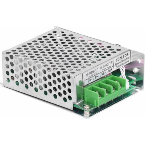 DC12V-50V Professional PWM Controller DC Motor Speed Controller Metal Shell 30A Motor Speed Regulator