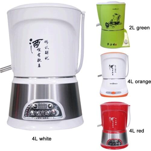 220V 2L 4L New DIY Moonshine Still Water Distiller White Spirit Vodka Grape Wine Making Essential Oil Pure Water Brewing Kit