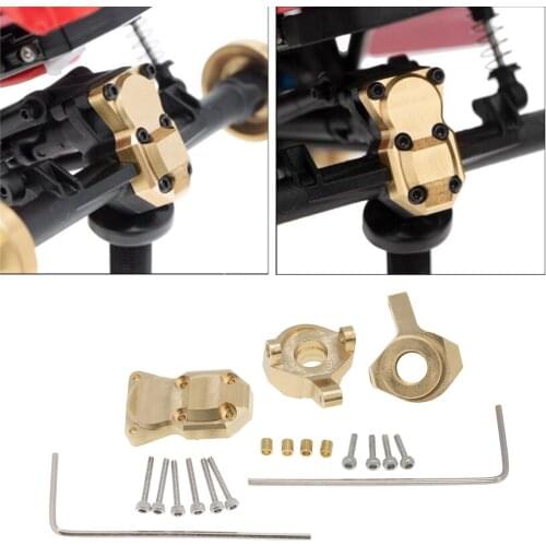 Metal Steering Set + Diff Cover Fit for Axial SCX24 AXI90081 Parts