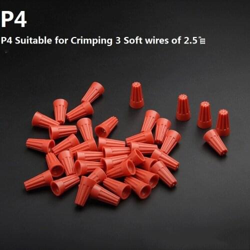 P4 Spike rotating wire closed terminal lugs press line cap screw-type terminal cap Terminals Pressure Line Cap Wire Connectors