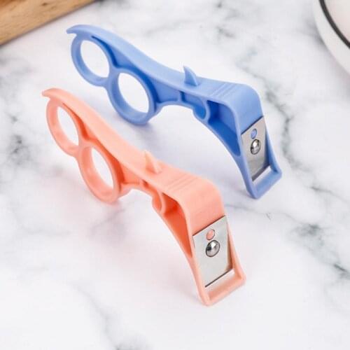 1pcs New Apple Pear Peeler Portable Thin Peel Long Peel Ring Peeler Kitchen Gadget Fruit Vegetables Peeler Kitchen Accessories