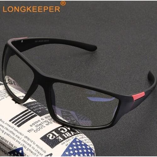 Fashion Anti Blue Light Glasses Men Women Classic Blue Light Blocking Gaming Computer Eyeglasses Male Sport Black Spectacles