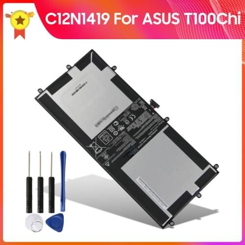 Original Replacement Battery C12N1419 for ASUS T100 Chi T100Chi Laptop Tablet Genuine Battery 7660mAh