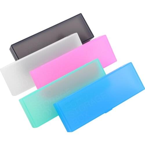 Simple PP Stationery Box Men and women Pupils Pencil Box Korea Creative Pencil case Storage Box Cute Learning Prizes