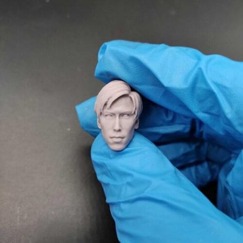 Blank 1/12 Scale Youth And Danger Roy Cheung Head Sculpt Unpainted Fit 6" ML Figure