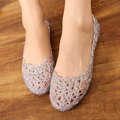 Womens Sandals 2020 New Summer Women Shoes Casual Jelly Tenis Feminino Mesh Flats Sandalias Femininas Fashion Women Sandals