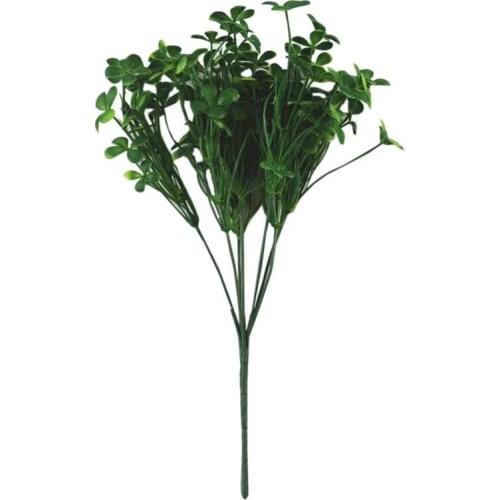 1PC Artificial Plants Simulation-Plant Fern Green Leaves Artificial Flower For Wedding Living Room Table Decor