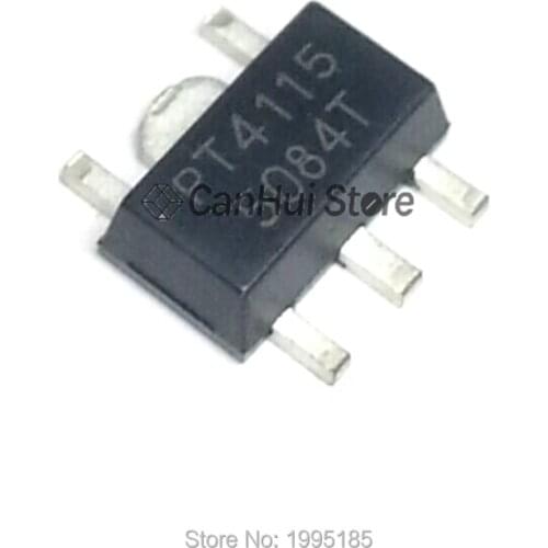 10Pcs/20Pcs PT4115 PT4115B89E SOT-89-5 LED constant current drive IC / buck converter Chip NEW
