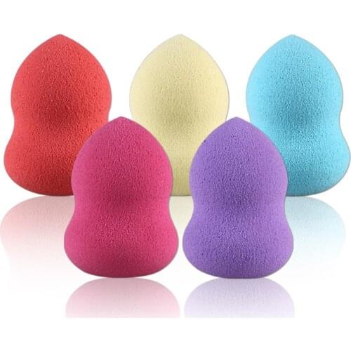 5/10pcs Soft Makeup Sponge Dry/Wet Make Up BB Cream Puff Foundation Powder Smooth Sponge for Women Makeup Tools Multi-colors