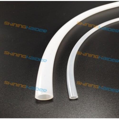 Length 1m nylon hose sample white color Nylon tube PA hose white Nylon tube PA6 hose Nylon hose high pressure nylon hose