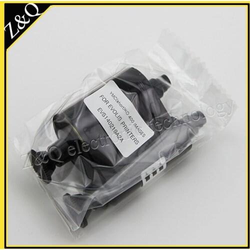 Evolis compatible R3013 short Panel Color Ribbon - YMCKO for id card printer twice the normal ribbon yield and at a lower cost