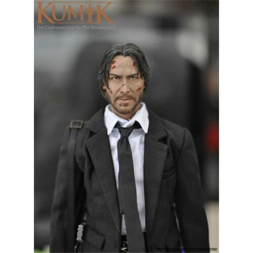1/6 KMF037 male figure Retired Killer Keanu Reeves 12'' Man Action Figure