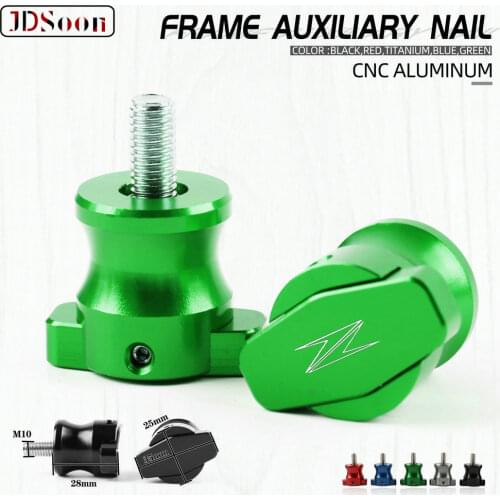 JDSOON Motorcycle Accessories CNC Aluminum Swingarm Spools stand screws Slider 8MM For KAWASAKI Z1000SX Z 1000SX