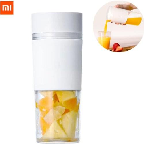 Xiaomi MIJIA 300ML Mini Juice Blender Portable USB-C Charge Juicer Fruit Cup Food Processor Electric Kitchen Mixer Quick Juicing
