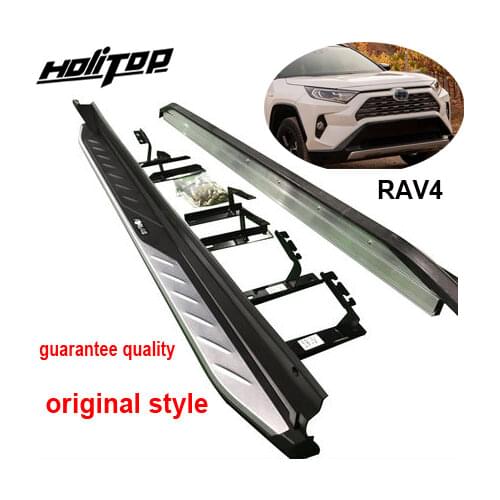 New arrival running board side step nerf bar for Toyota RAV4 2019 2020 2021, OE model,guarantee quality, supplied by old seller