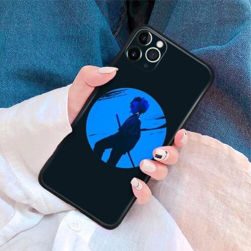 Tanjiro Kamado Kimetsu no Yaiba Glass Soft Silicone Phone Case Cover Shell for iPhone SE 6s 7 8 Plus X XR XS 11 12 Mini Pro Max