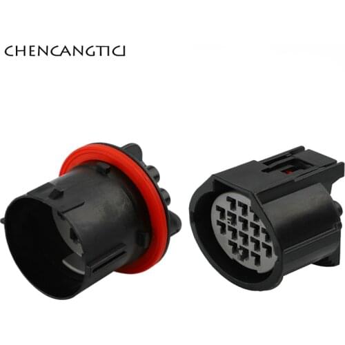 1 Set 16 Pin 7283-3445-30 7282-3445-30 Head Lamps Automotive Waterproof Car Headlight Light Cable Socket For Land Rover