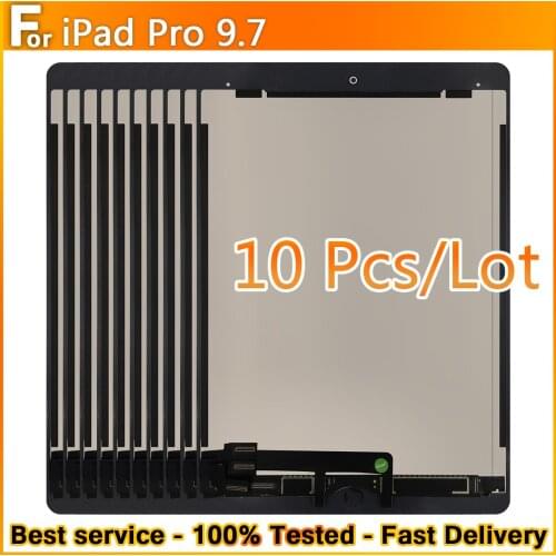10PCS Original For Apple iPad Pro 9.7 A1673 A1674 A1675 LCD Display Touch Screen Assembly Digitizer Replacement 100%Test