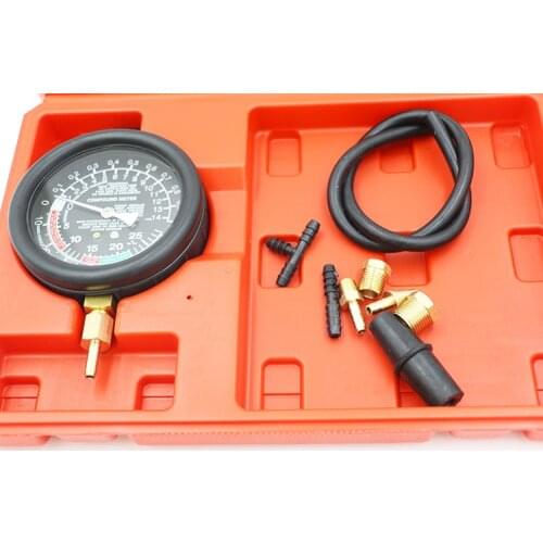 Auto maintenance instrument negative pressure vacuum pressure gauge