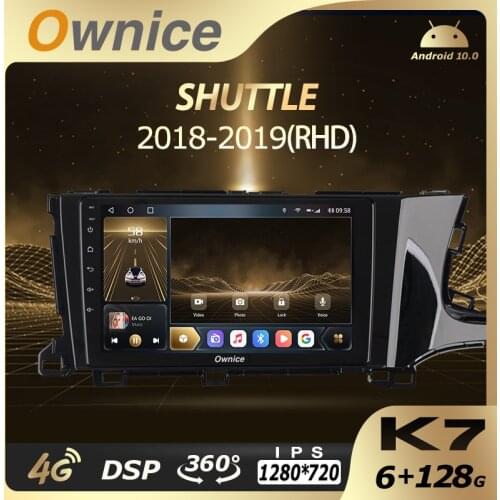 Ownice Car Multimedia for Honda SHUTTLE 2018-2019 2Din Android 10.0 auto radio car Audio stereo 6G+128G 4G LTE SPDIF 360 Camera
