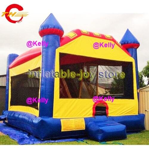 Free air shipping inflatable bouncer, inflatable air jumping house, inflatable air moonwalk bouncer, party rental bouncy house