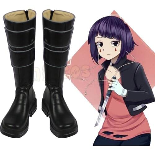 My Hero Academia Kyoka Jiro Cosplay Boots Shoes Halloween Carnival Cosplay Costume Accessories For Men Custom Made Shoes