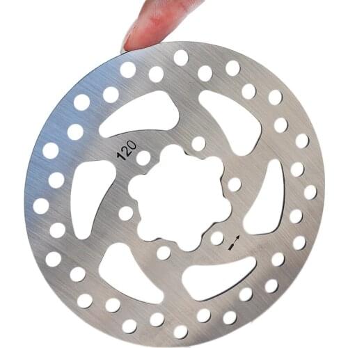 Outdoor Cycling Disc Brake Piece Rotor 120mm Electric Wheel Scooter brake pads With Screws