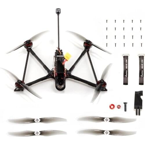 HGLRC Rekon6 HD Zeus F722 Mini 28A CADDX Polar Vista Kit Buzzer M80 GPS 2105.5 1500KV 4S 6inch LR6 Digital FPV Long Range Drone