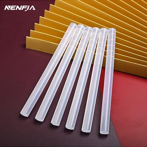 Glue stick (10/20)Pcs/ lot Hot Melt Glue Sticks 7mm diamter 100mm Length For Electric Glue Gun Craft Album Repair Tools
