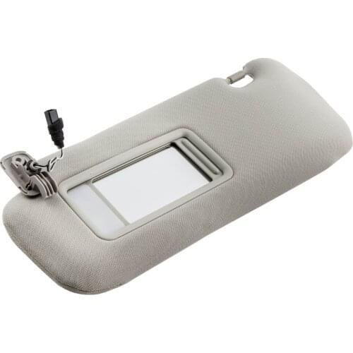 Left Driver Side Gray Sun Visor For Mazda 2010-15 CX-9 TDY1-69-320