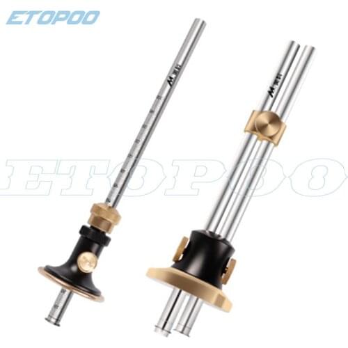European single & double axis scriber fine-tuning woodworking ruler automatic line drawing tool dedicated tool ruler steel slide