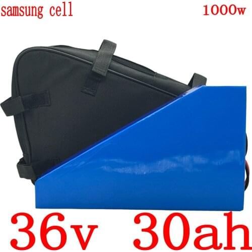 36V 30AH lithium battery 36v 500W 1000W electric scooter battery36v 30ah electric bicycle battery use samsung cell+charger+bag