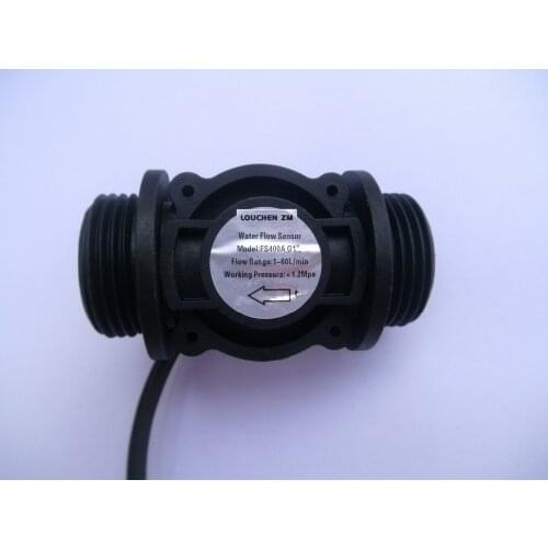 LOUCHEN ZM Water flow meter fuel flow meter water Meter sensor Flowmeter 1-60l/M
