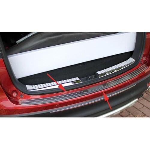 Car Rear Bumper Sill Protector Diffuser Spoiler Plate Trims For mazda CX-5 CX5 2012 2013 2013 2014 2015