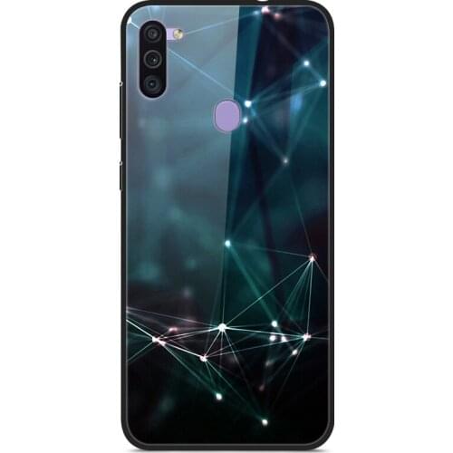 Glass Case For Samsung Galaxy M11 Phone Case Phone Cover Phone Shell Back Bumper Series 2