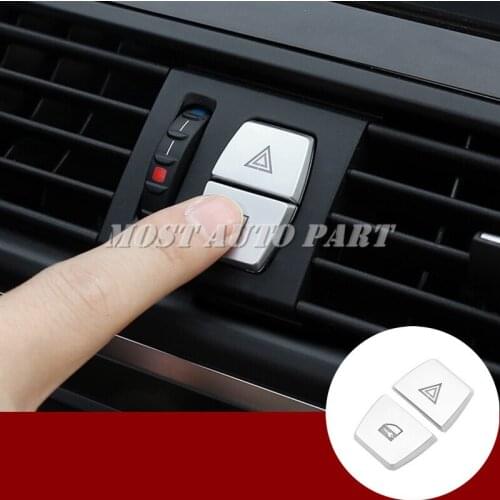 Inner Console Warning Lamp Button Trim Cover For BMW 5 Series GT F07 2010-2017 Car accesories interior Car decoration