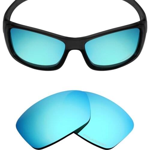 Mryok+ POLARIZED Resist SeaWater Replacement Lenses for-Oakley Hijinx Sunglasses Ice Blue