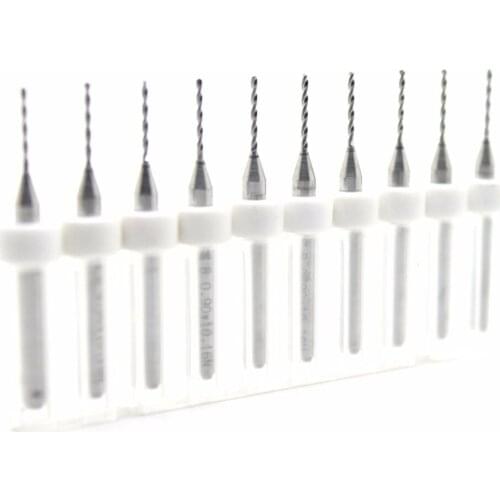 10pcs 0.3mm circuit board PCB mini drill bit carving bit for PCB SMT CNC