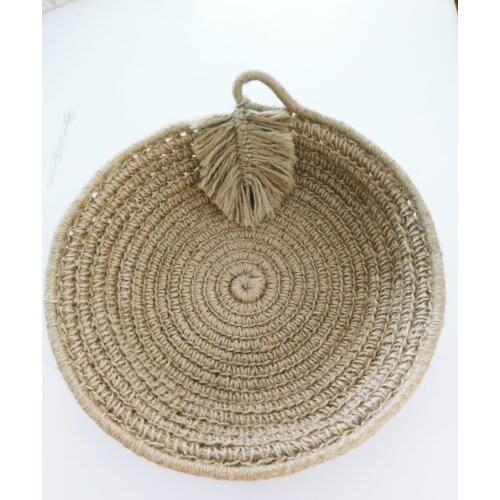 100% Handmade Own Production Straw Plate Free Shipping