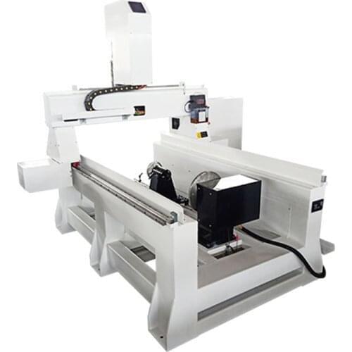 4 axis cnc router 1325 1212 wood door carving machine with 4th axis