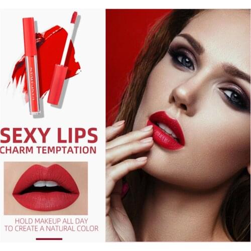 7pcs/Set Liquid Lipstick Lip Gloss Professional Makeup Matte Lipstick Lip Kit Long Lasting MoisturizingCosmetics Set