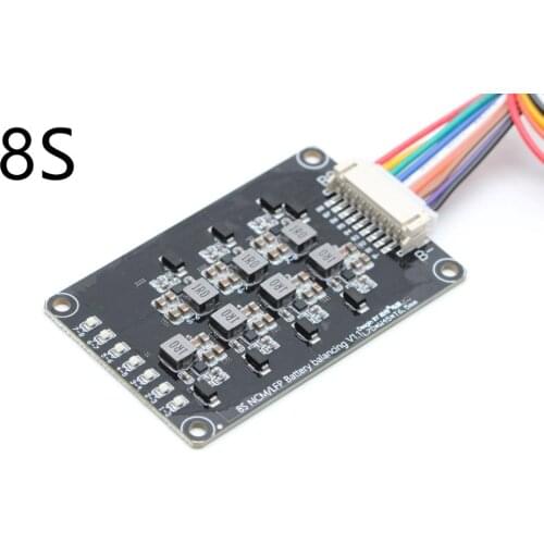 8S Li-ion Lipo Lifepo4 Lithium Battery Active Equalizer Balancer Energy Transfer Board BMS 1.2A Balance