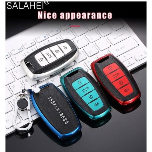 Car Accessories TPU Anti-fall Intelligent Full Key Case Protection Creative Keyring Chain For Haval Coupe H7 H8 H2 H6H9 Styling