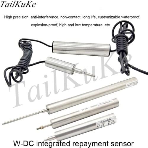 W-DC Displacement Sensor LVDT Pivoted Detent Pull Lever Displacement Transducer Differential Type (Customize product link)
