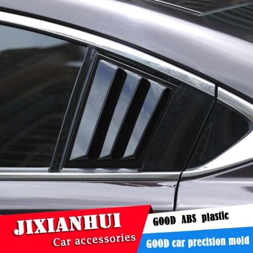 For atenza mazda 6 2016-2019 Sedan ABS Rear Door Window shades Louver Frame Window Sill Molding Cover Sticker Trim